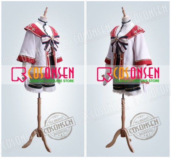 画像3: 【25%OFF】あんさんぶるスターズ あんスタ キャロル  白雪と聖夜のスターライトフェスティバル 仁兎なずな コスプレ衣装