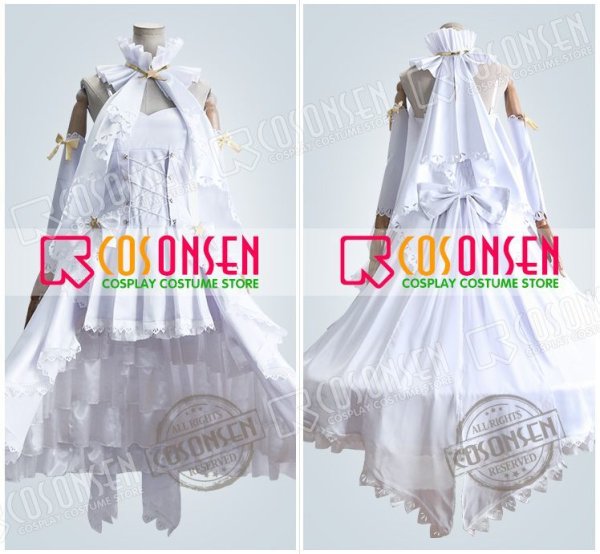 画像7: アズールレーン アズレン 花嫁 クリーブランド コスプレ衣装