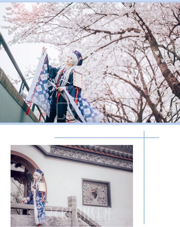 画像5: 【20%OFF】刀剣乱舞 とうらぶ 白山吉光 コスプレ衣装 防具なし