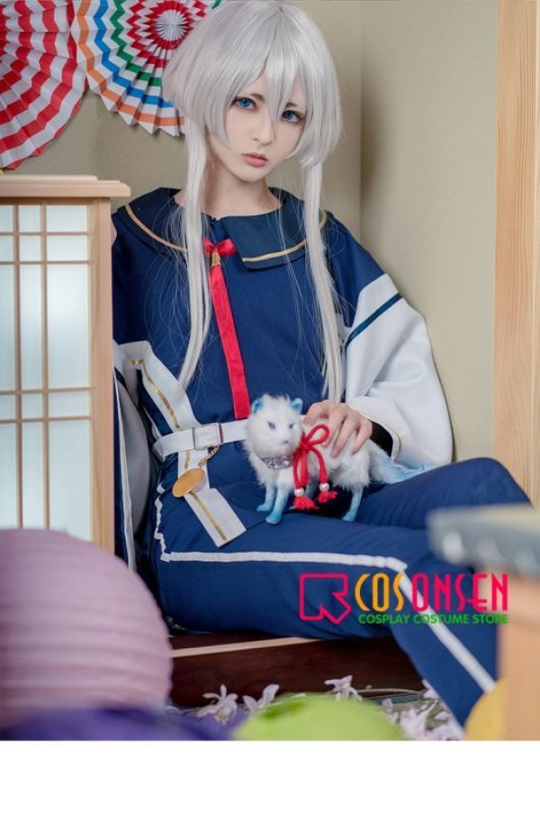 画像5: 【20%OFF】刀剣乱舞 とうらぶ 白山吉光 内番 コスプレ衣装