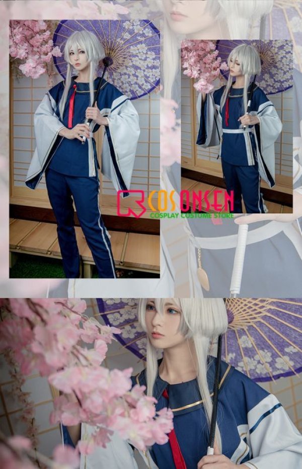 画像3: 【20%OFF】刀剣乱舞 とうらぶ 白山吉光 内番 コスプレ衣装
