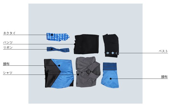 画像15: 【25%OFF】Fate/Grand Order FGO 霊衣 グレイカラー ジェームズモリアーティ コスプレ衣装