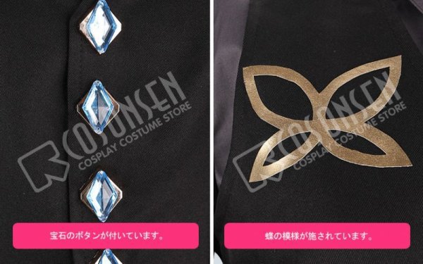 画像13: 【25%OFF】Fate/Grand Order FGO 霊衣 グレイカラー ジェームズモリアーティ コスプレ衣装