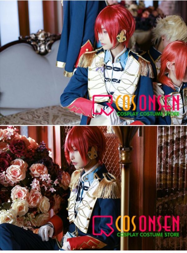 画像7: 【25%OFF】あんさんぶるスターズ あんスタ レクイエム*誓いの剣と返礼祭 朱桜司 コスプレ衣装