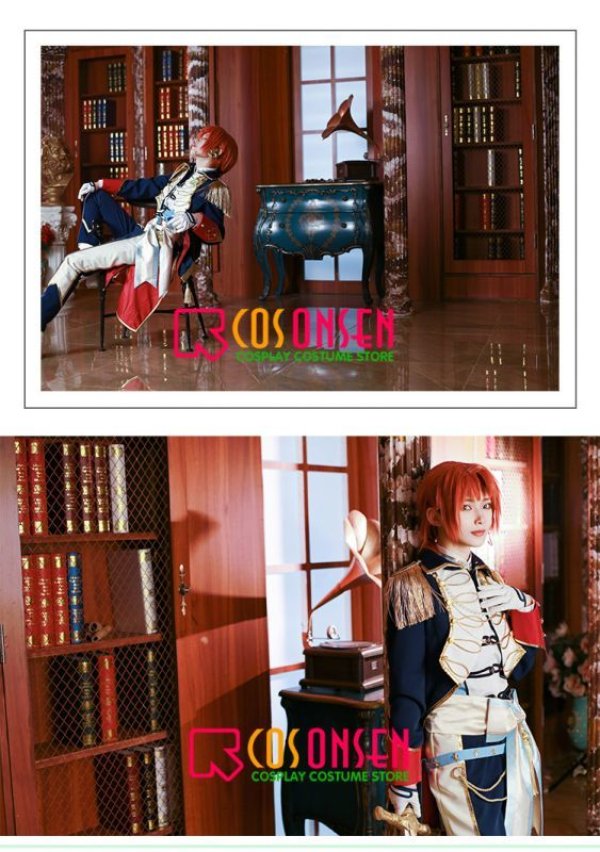 画像4: 【25%OFF】あんさんぶるスターズ あんスタ レクイエム*誓いの剣と返礼祭 月永レオ コスプレ衣装