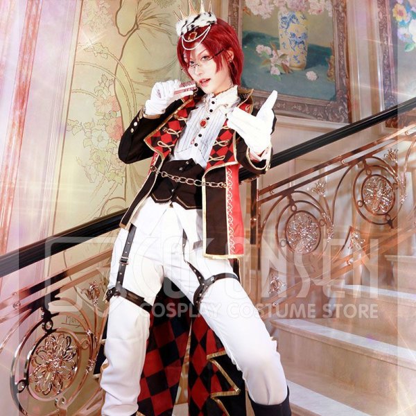 画像2: 【25％OFF】あんさんぶるスターズ あんスタ 駆け引き◆ワンダーゲーム 七種茨 コスプレ衣装