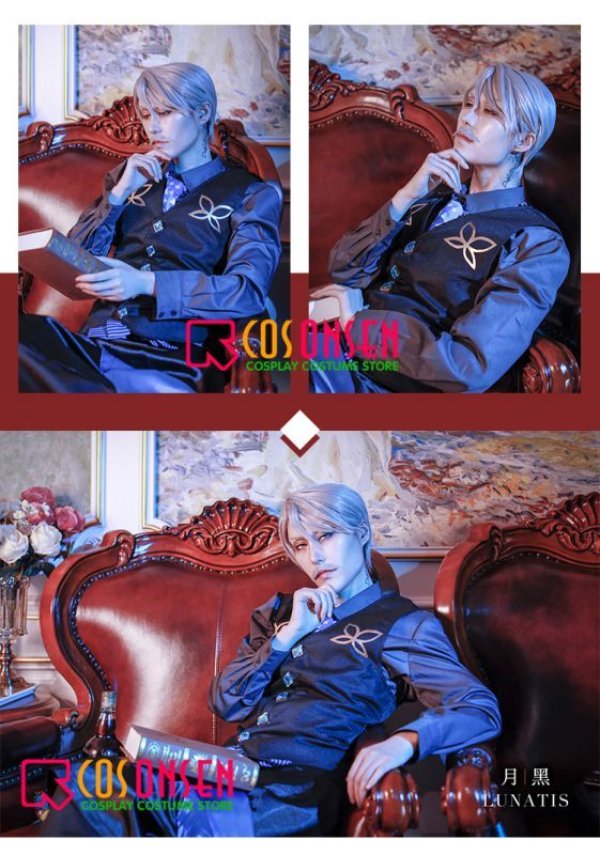 画像6: 【25%OFF】Fate/Grand Order FGO 霊衣 グレイカラー ジェームズモリアーティ コスプレ衣装