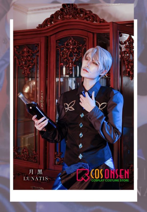 画像4: 【25%OFF】Fate/Grand Order FGO 霊衣 グレイカラー ジェームズモリアーティ コスプレ衣装