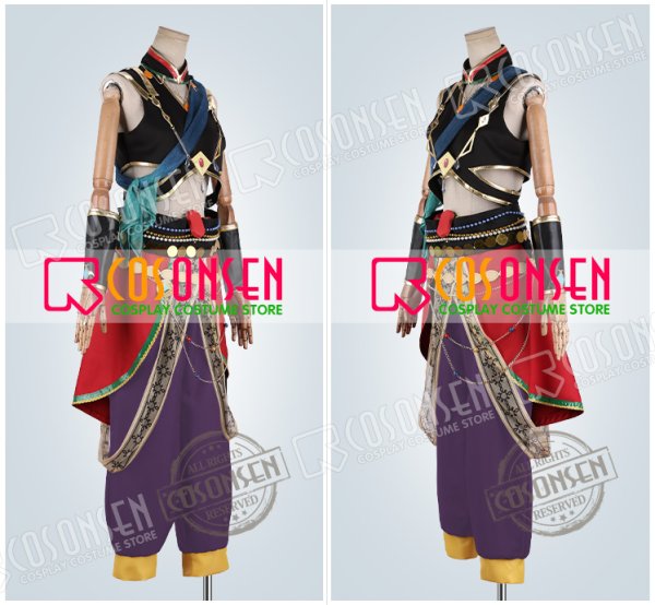 画像3: 【25%OFF】あんさんぶるスターズ あんスタ 灼熱!南国景色とサマーバカンス 乙狩アドニス コスプレ衣装