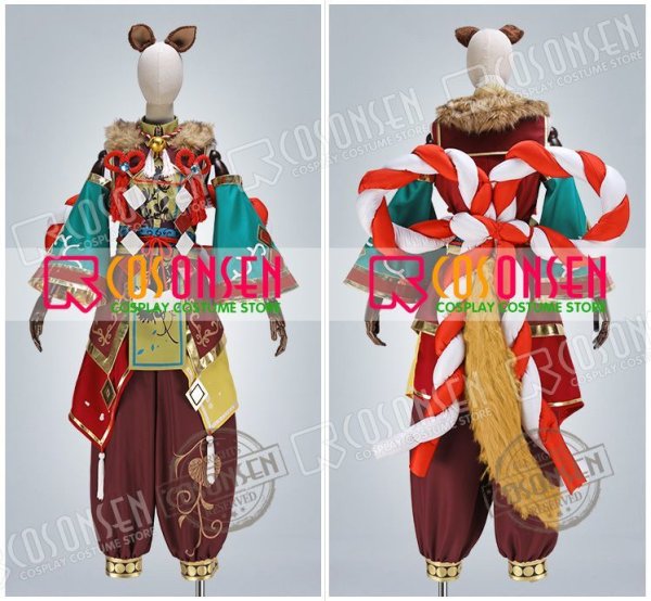 画像8: 【25%OFF】あんさんぶるスターズ あんスタ スカウト!十二支(前編)戌 高峯翠 コスプレ衣装