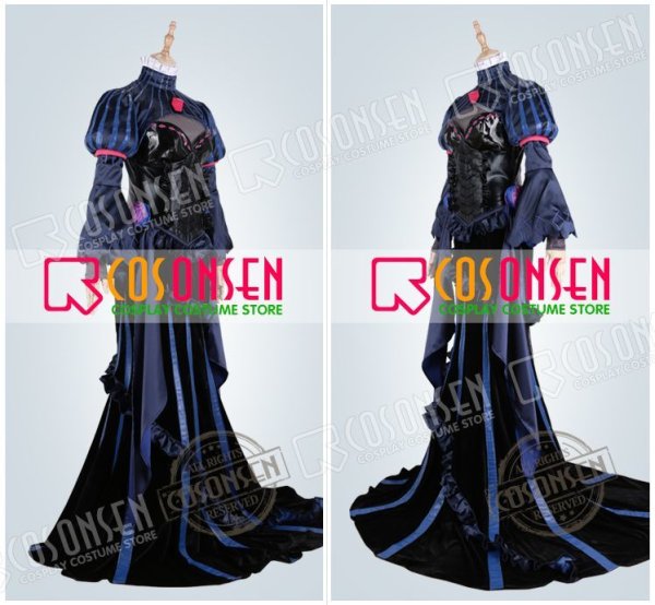 画像3: 【25%OFF】Fate/Grand Order FGO 紫式部 コスプレ衣装 霊基再臨 第1段階 最終再臨 黒Ver
