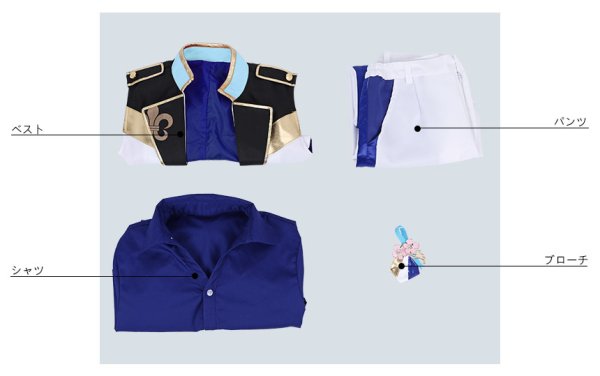 画像9: 【25%OFF】あんさんぶるスターズ あんスタ 4周年記念クラス別スカウト Knights 瀬名泉 コスプレ衣装