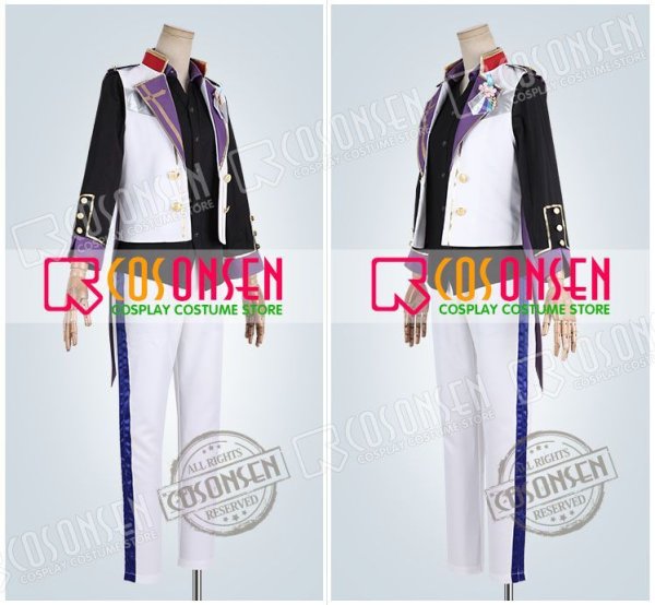 画像3: 【25%OFF】あんさんぶるスターズ あんスタ 4周年記念クラス別スカウト UNDEAD 大神晃牙 コスプレ衣装