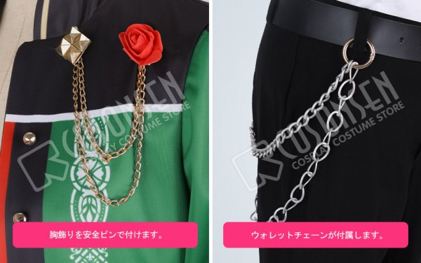 画像7: 【25%OFF】あんさんぶるスターズ あんスタ リバイバル☆一夢のダイナーライブ 蓮巳敬人 コスプレ衣装