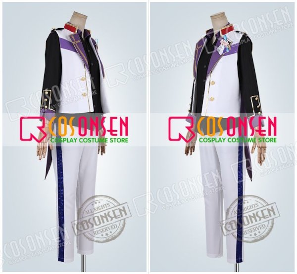 画像3: あんさんぶるスターズ あんスタ 4周年記念クラス別スカウト UNDEAD 乙狩アドニス コスプレ衣装