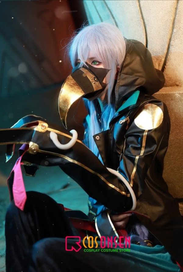 画像6: 【25％OFF】Fate/Grand Order FGO アスクレピオス コスプレ衣装 霊基再臨 第一段階