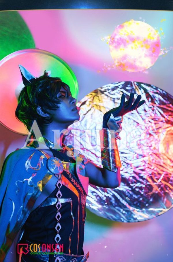 画像6: 【25%OFF】Fate/Grand Order FGO アルジュナ コスプレ衣装 霊基再臨 第三段階