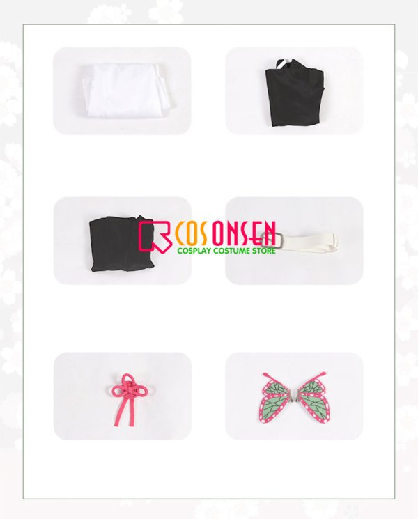 画像6: 【25%OFF】鬼滅の刃 鬼殺隊隊服 栗花落カナヲ コスプレ衣装