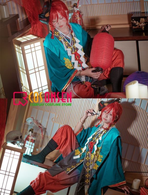 画像6: 【25%OFF】あんさんぶるスターズ あんスタ 恐怖！玉依の人形屋敷 逆先夏目 コスプレ衣装