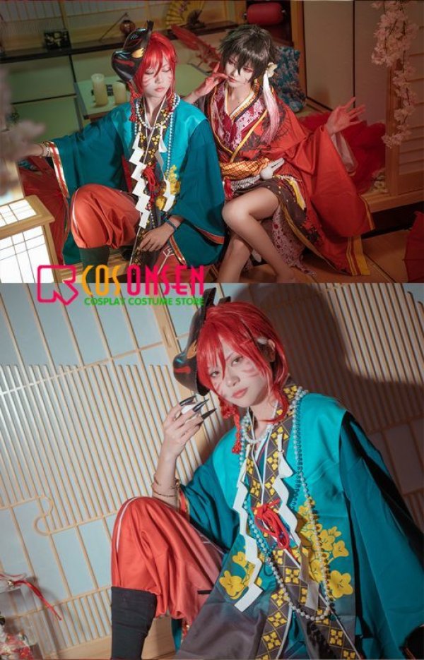 画像5: 【25%OFF】あんさんぶるスターズ あんスタ 恐怖！玉依の人形屋敷 逆先夏目 コスプレ衣装