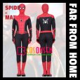 画像2: スパイダーマン ファー・フロム・ホーム Spider-Man Far From Home ピーター・ベンジャミン・パーカー コスプレ衣装 (2)