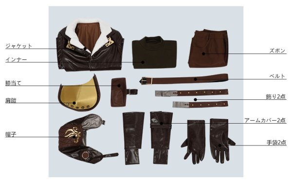 画像8: 第五人格 IdentityV 蒸気少年 傭兵 ナワーブ サベダー コスプレ衣装