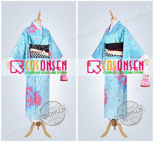 画像3: 【20%OFF】刀剣乱舞 とうらぶ 軽装 乱藤四郎 浴衣 コスプレ衣装