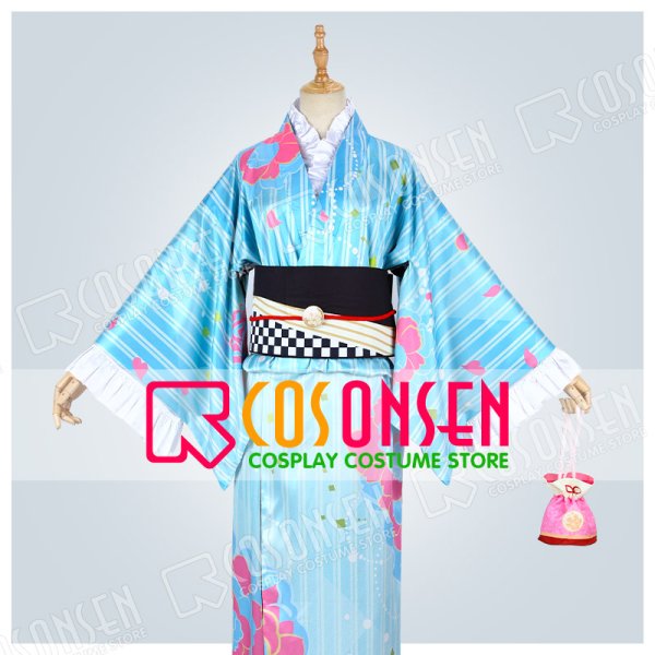 画像1: 【20％OFF】刀剣乱舞 とうらぶ 軽装 乱藤四郎 浴衣 コスプレ衣装