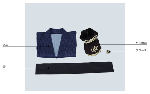 画像5: 【20%OFF】刀剣乱舞 とうらぶ 軽装 厚藤四郎 浴衣 コスプレ衣装