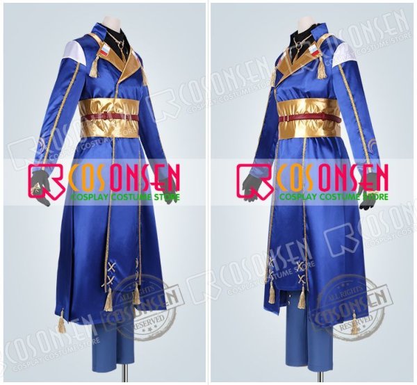 画像3: 【20%OFF】刀剣乱舞 ミュージカル2部ライブ衣装 阿津賀志山異聞2018 巴里 三日月宗近 コスプレ衣装