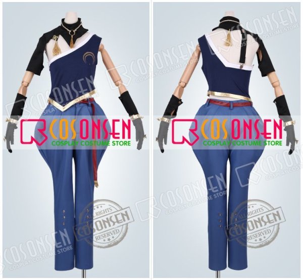 画像5: 【20%OFF】刀剣乱舞 ミュージカル2部ライブ衣装 阿津賀志山異聞2018 巴里 三日月宗近 コスプレ衣装