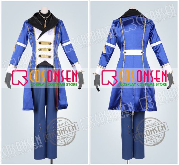 画像4: 【20%OFF】刀剣乱舞 ミュージカル2部ライブ衣装 阿津賀志山異聞2018 巴里 三日月宗近 コスプレ衣装