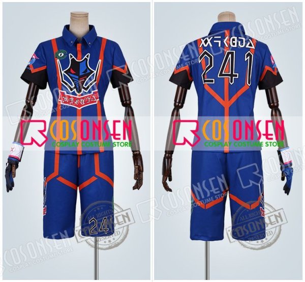 画像4: 【25％OFF】ポケモン ポケモン剣盾 ジムリーダー キバナ コスプレ衣装 プリント版