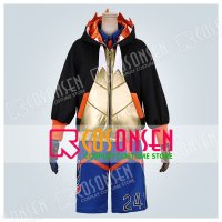 ポケモン ポケモン剣盾 ジムリーダー キバナ コスプレ衣装 プリント版