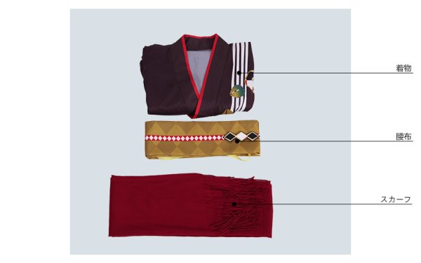 画像5: 【20%OFF】刀剣乱舞 とうらぶ 軽装 打刀 加州清光 コスプレ衣装