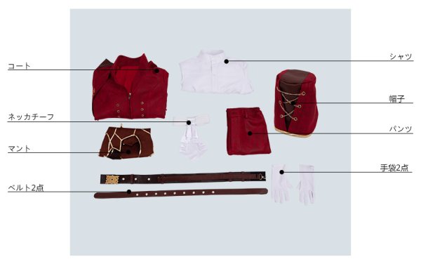 画像8: 第五人格 IdentityV 初めての抱擁 ボストマン ヴィクター クランツ コスプレ衣装