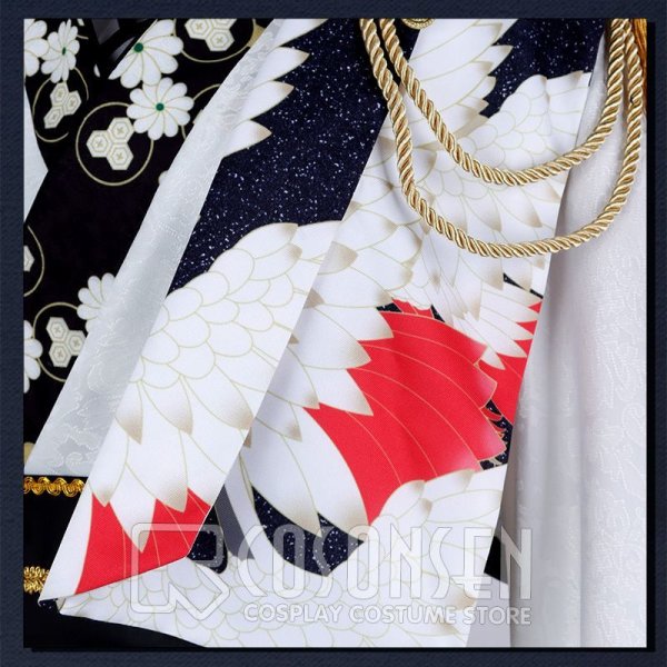 画像10: 刀剣乱舞 ミュージカル2部ライブ衣装 葵咲本紀 鶴丸国永 コスプレ衣装