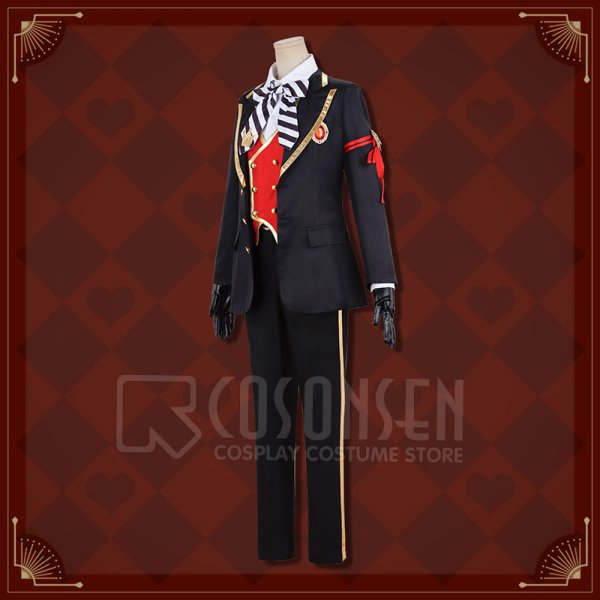 画像4: 【25%OFF&女性S・M・L・XLサイズ在庫あり・一週間発送】ツイステ風 ハーツラビュル寮 リドル・ローズハート 制服 コスプレ衣装