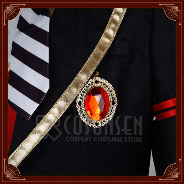 画像7: 【25%OFF&女性S・M・L・XLサイズ在庫あり・一週間発送】ツイステ風 ハーツラビュル寮 リドル・ローズハート 制服 コスプレ衣装