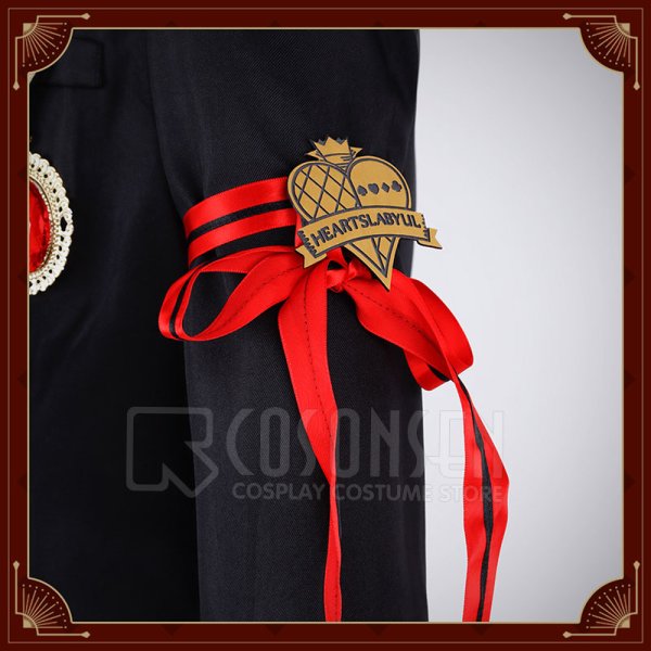 画像8: 【25%OFF&女性S・M・L・XLサイズ在庫あり・一週間発送】ツイステ風 ハーツラビュル寮 リドル・ローズハート 制服 コスプレ衣装