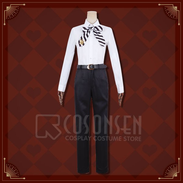 画像6: 【25%OFF&女性S・M・L・XLサイズ在庫あり・一週間発送】ツイステ風 ハーツラビュル寮 リドル・ローズハート 制服 コスプレ衣装