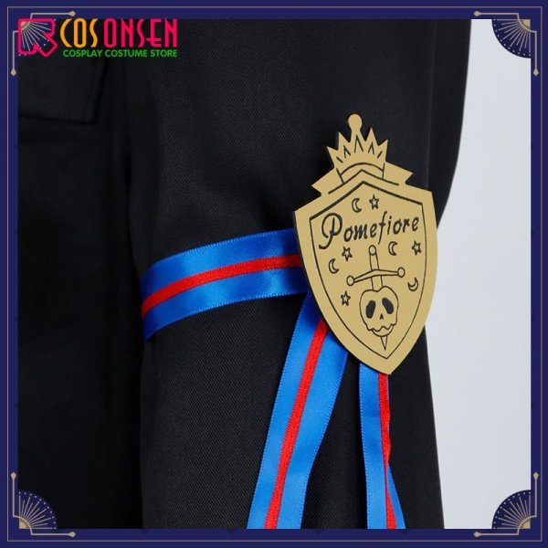 画像9: 【25%OFF】ツイステ風 ポムフィオーレ寮 ヴィル・シェーンハイト 制服 コスプレ衣装