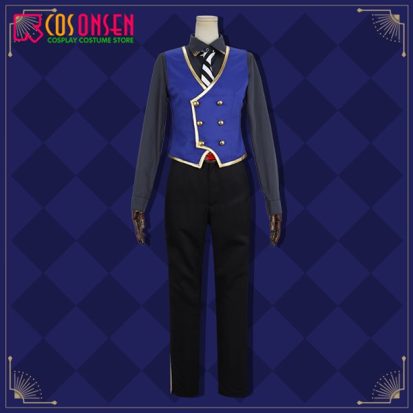 画像5: 【25%OFF】ツイステ風 ポムフィオーレ寮 ヴィル・シェーンハイト 制服 コスプレ衣装