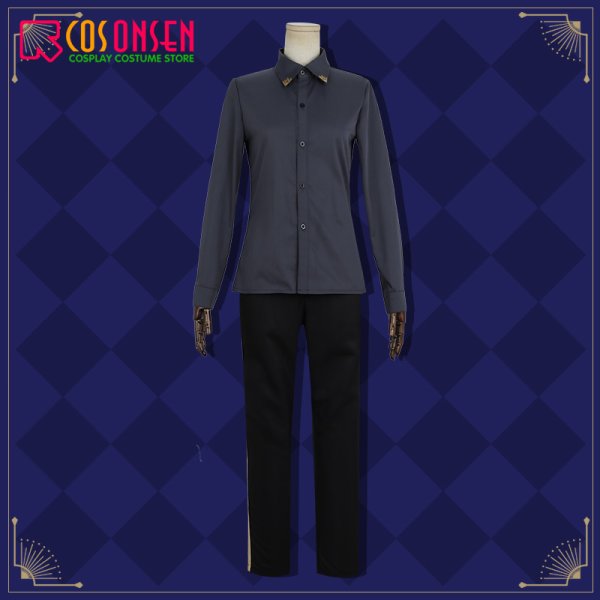 画像6: 【25%OFF】ツイステ風 ポムフィオーレ寮 ヴィル・シェーンハイト 制服 コスプレ衣装