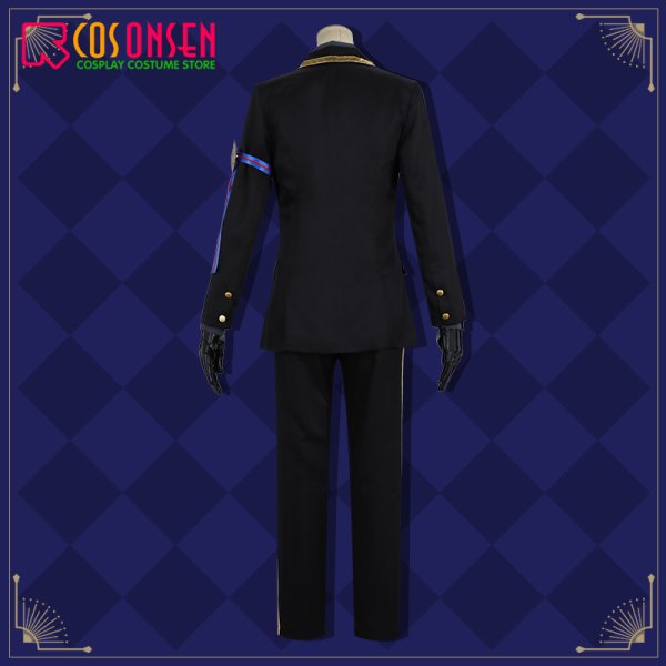 画像4: 【25%OFF】ツイステ風 ポムフィオーレ寮 ヴィル・シェーンハイト 制服 コスプレ衣装