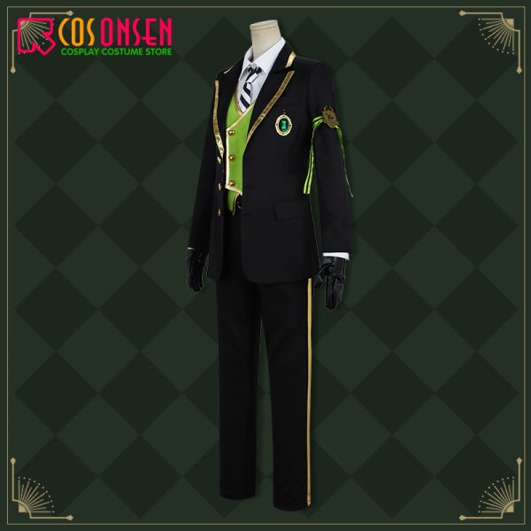 画像3: ツイステ風 ディアソムニア寮 マレウス・ドラコニア セベク・ジグボルト 制服 コスプレ衣装