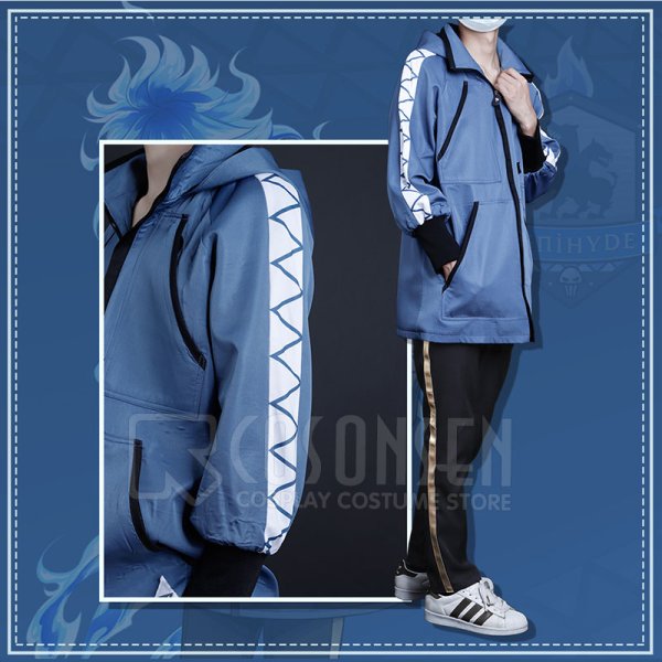 画像4: 【25%OFF】ツイステ風 イグニハイド寮 イデア・シュラウド 制服 コスプレ衣装