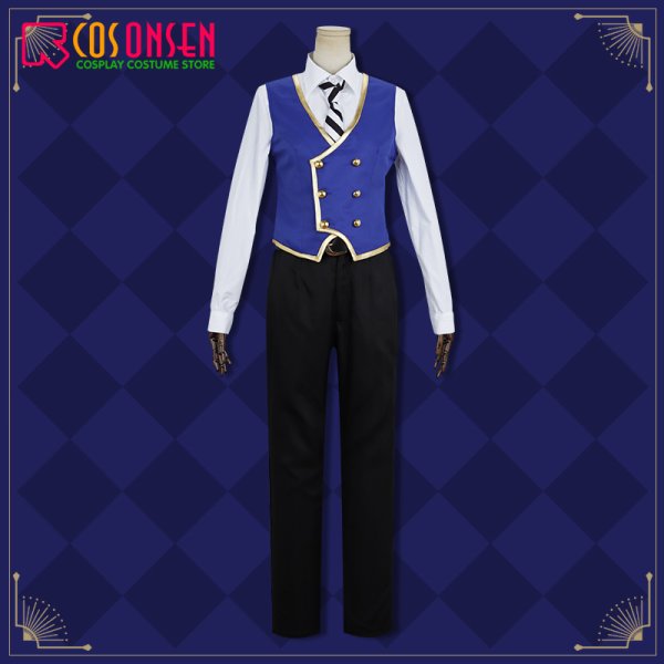 画像5: 【25%OFF】ツイステ風 ポムフィオーレ寮 ルーク・ハント 制服 コスプレ衣装