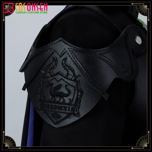 画像10: 【25％OFF】ツイステ風 ディアソムニア寮 マレウス・ドラコニア 寮服 コスプレ衣装