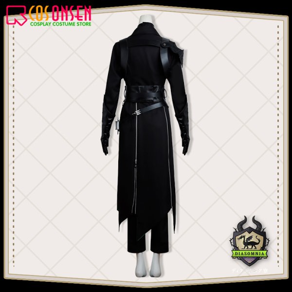 画像7: 【25％OFF】ツイステ風 ディアソムニア寮 マレウス・ドラコニア 寮服 コスプレ衣装